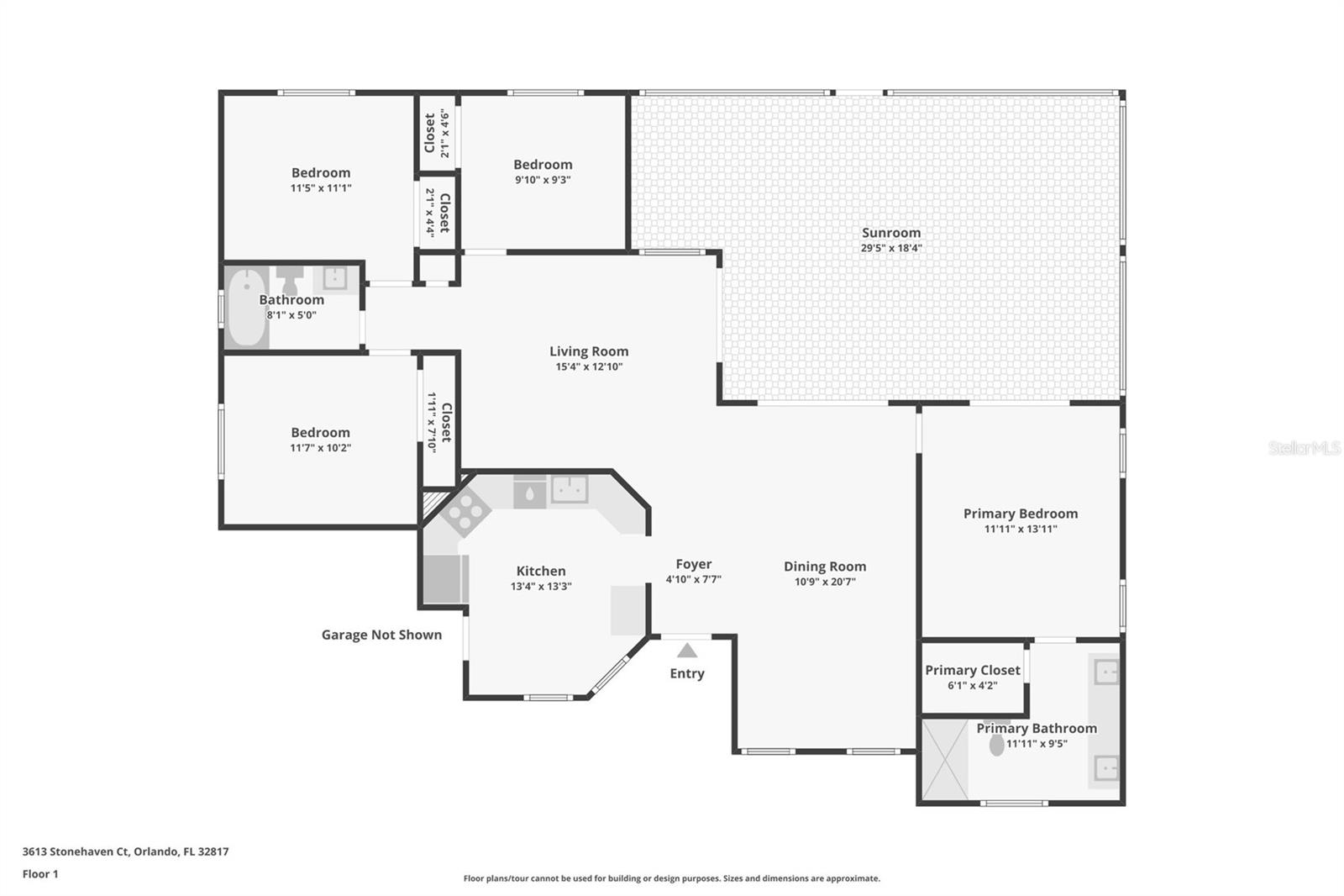 3613 STONEHAVEN CT, ORLANDO, FL, 32817