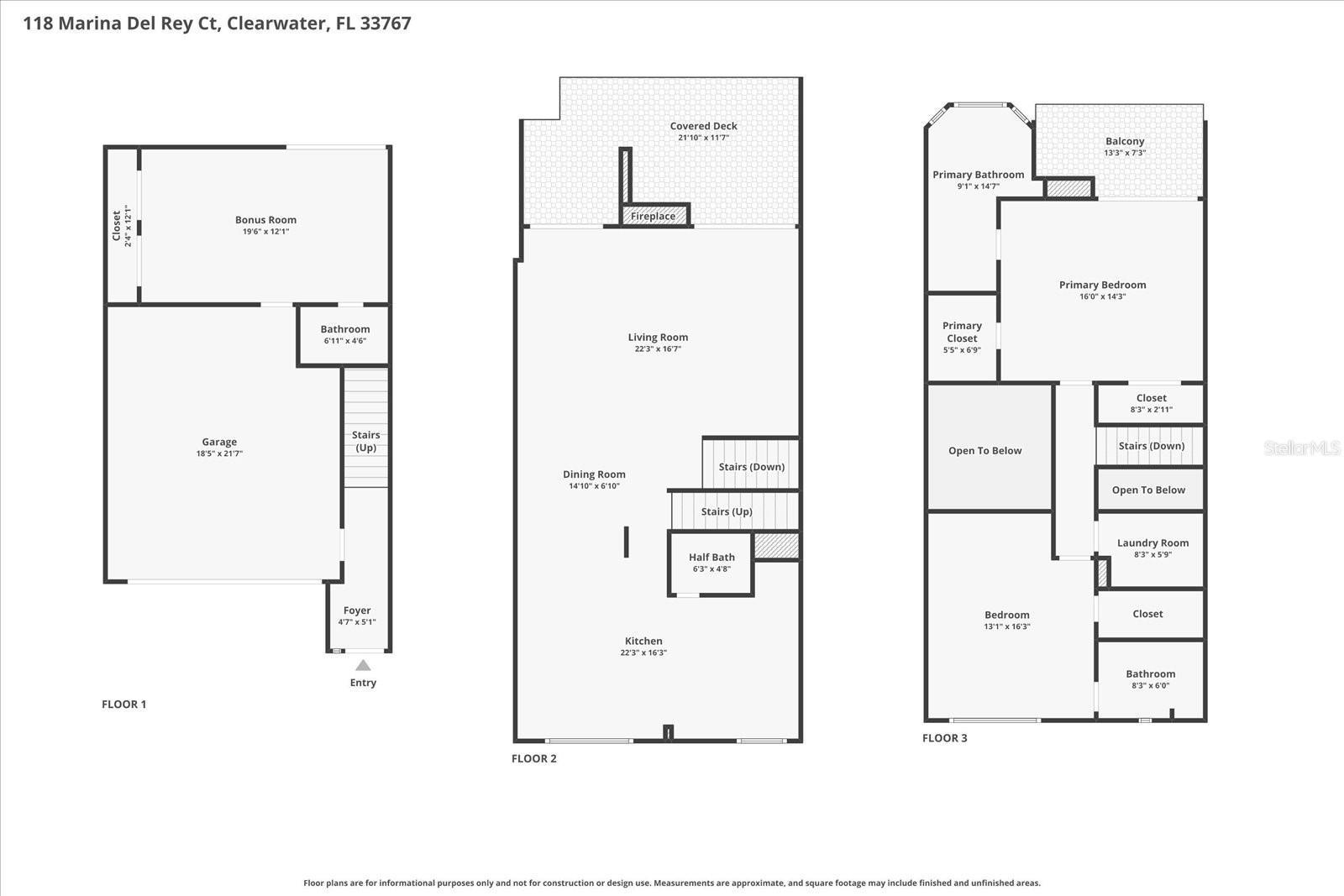 118 MARINA DEL REY CT, CLEARWATER BEACH, FL, 33767