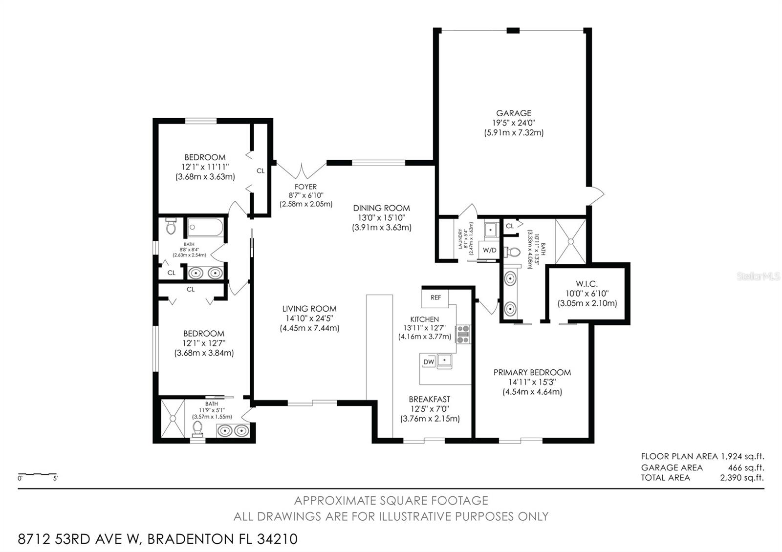 8712 53RD AVE W, BRADENTON, FL, 34210