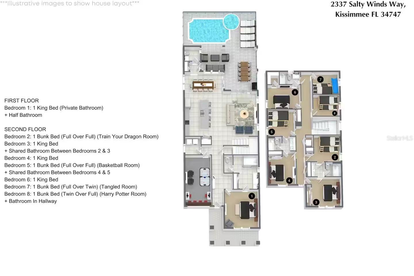 2337 SALTY WINDS WAY, KISSIMMEE, FL, 34747