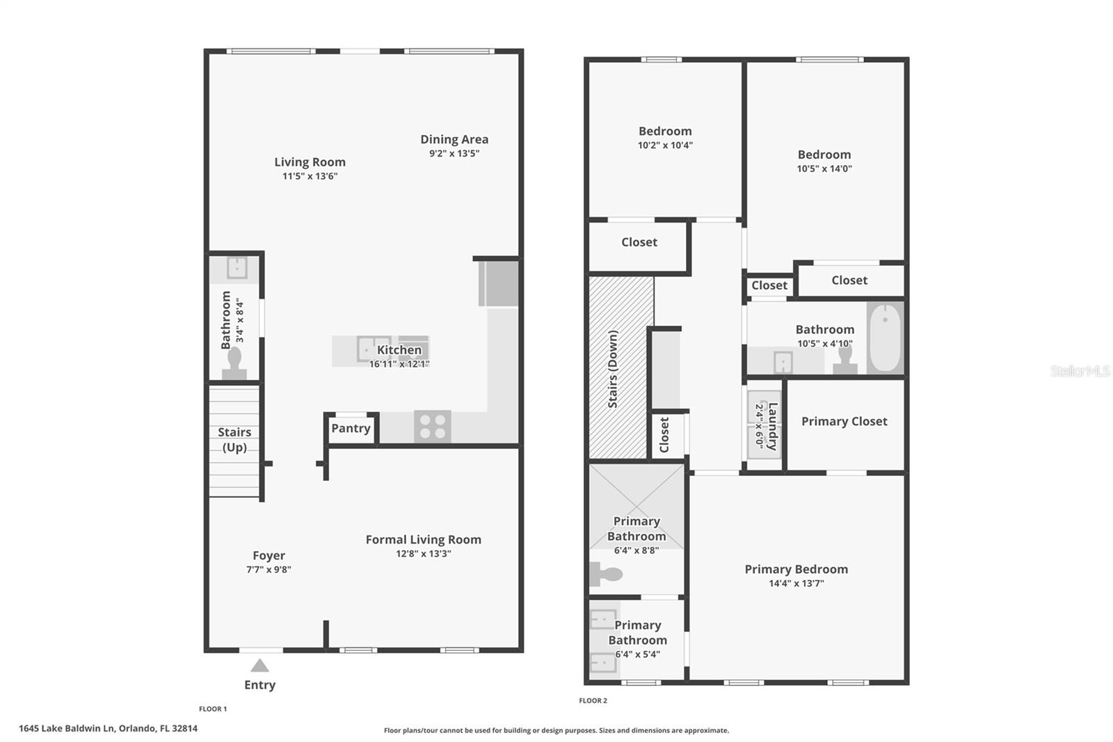 1645 LAKE BALDWIN LN, ORLANDO, FL, 32814