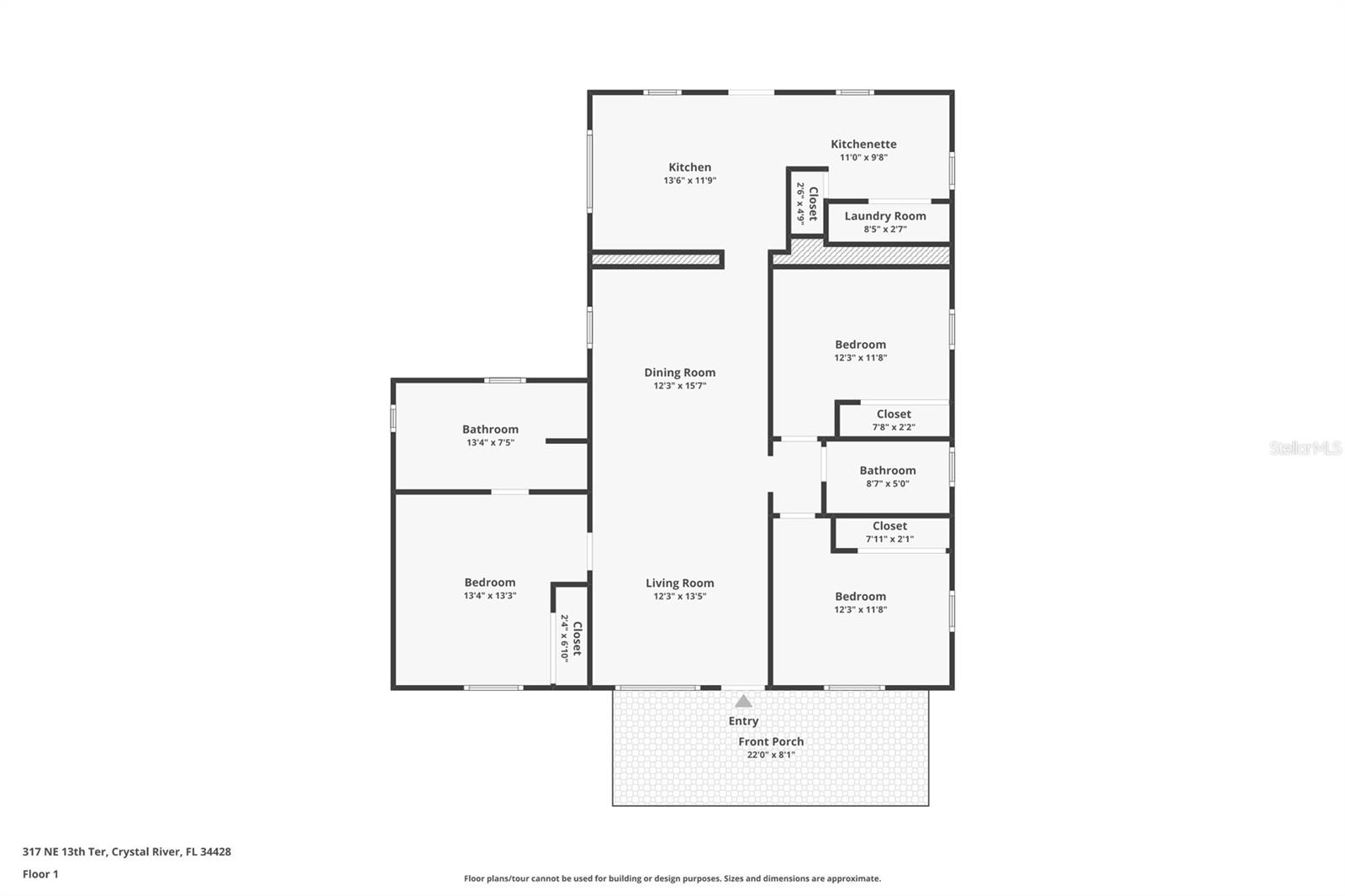 317 NE 13TH TER, CRYSTAL RIVER, FL, 34428