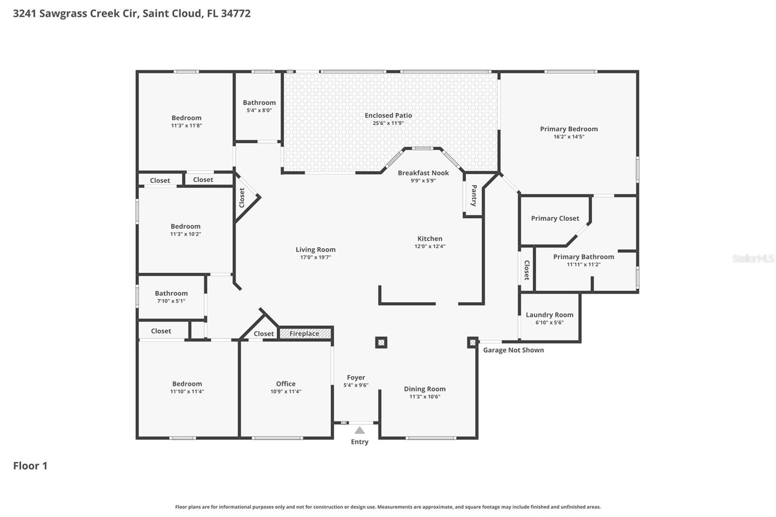 3241 SAWGRASS CREEK CIR, ST CLOUD, FL, 34772