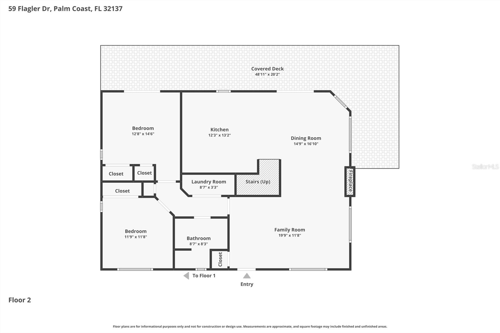 59 FLAGLER DR, PALM COAST, FL, 32137