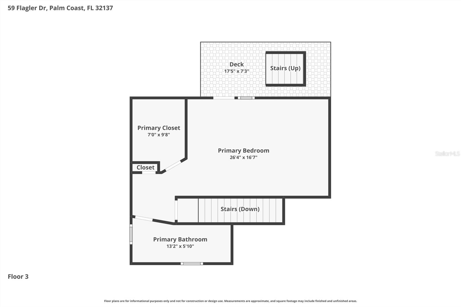 59 FLAGLER DR, PALM COAST, FL, 32137