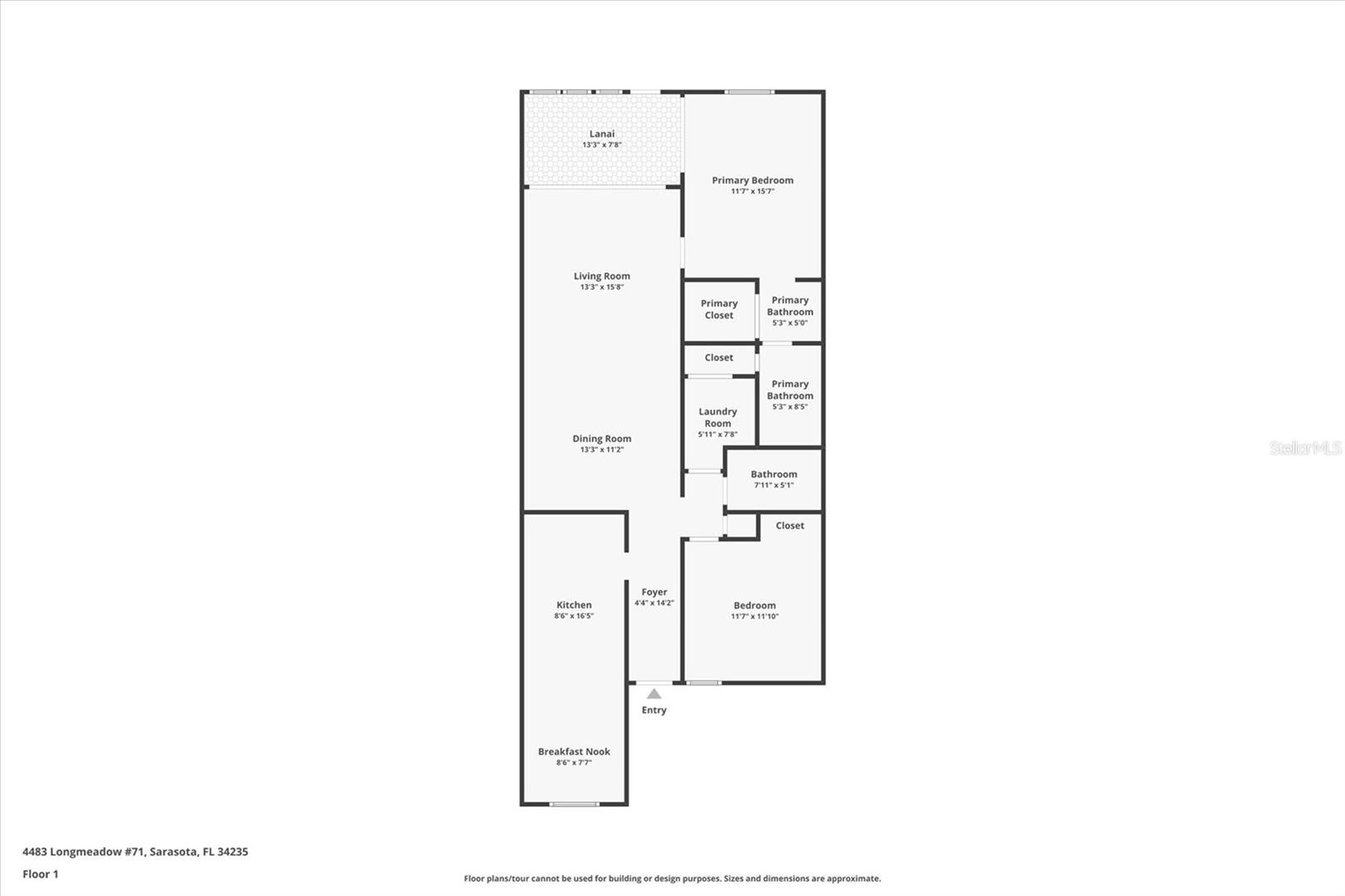 4377 LONGMEADOW #7, SARASOTA, FL, 34235
