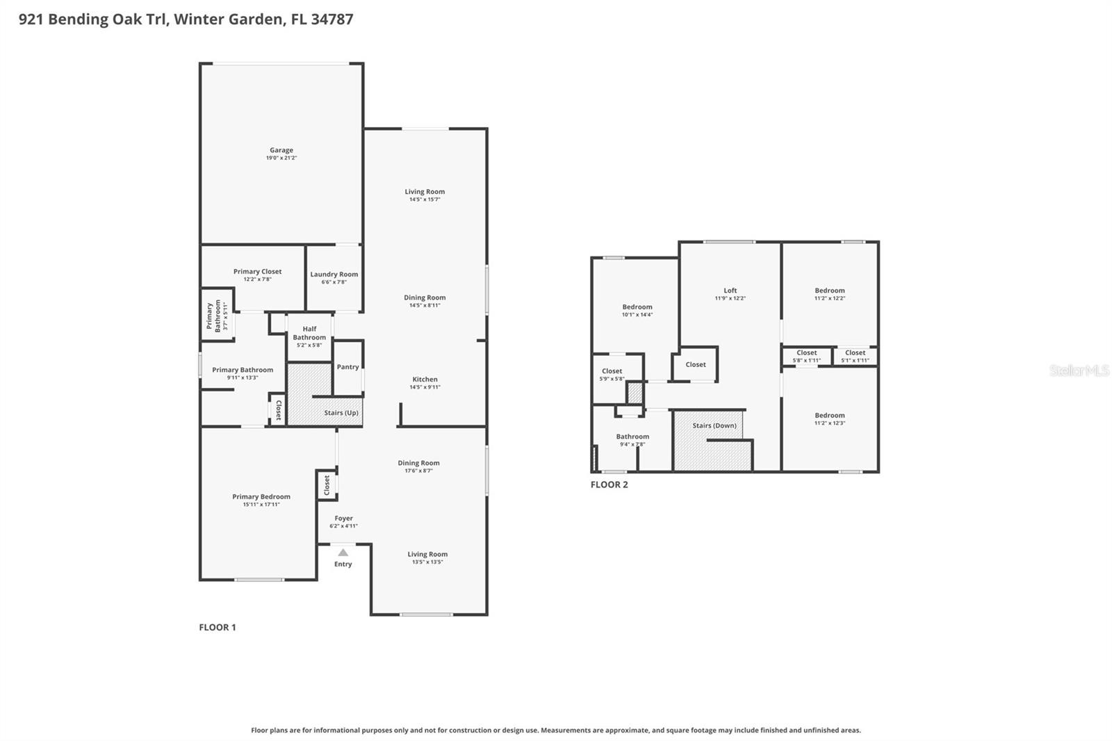 921 BENDING OAK TRL, WINTER GARDEN, FL, 34787