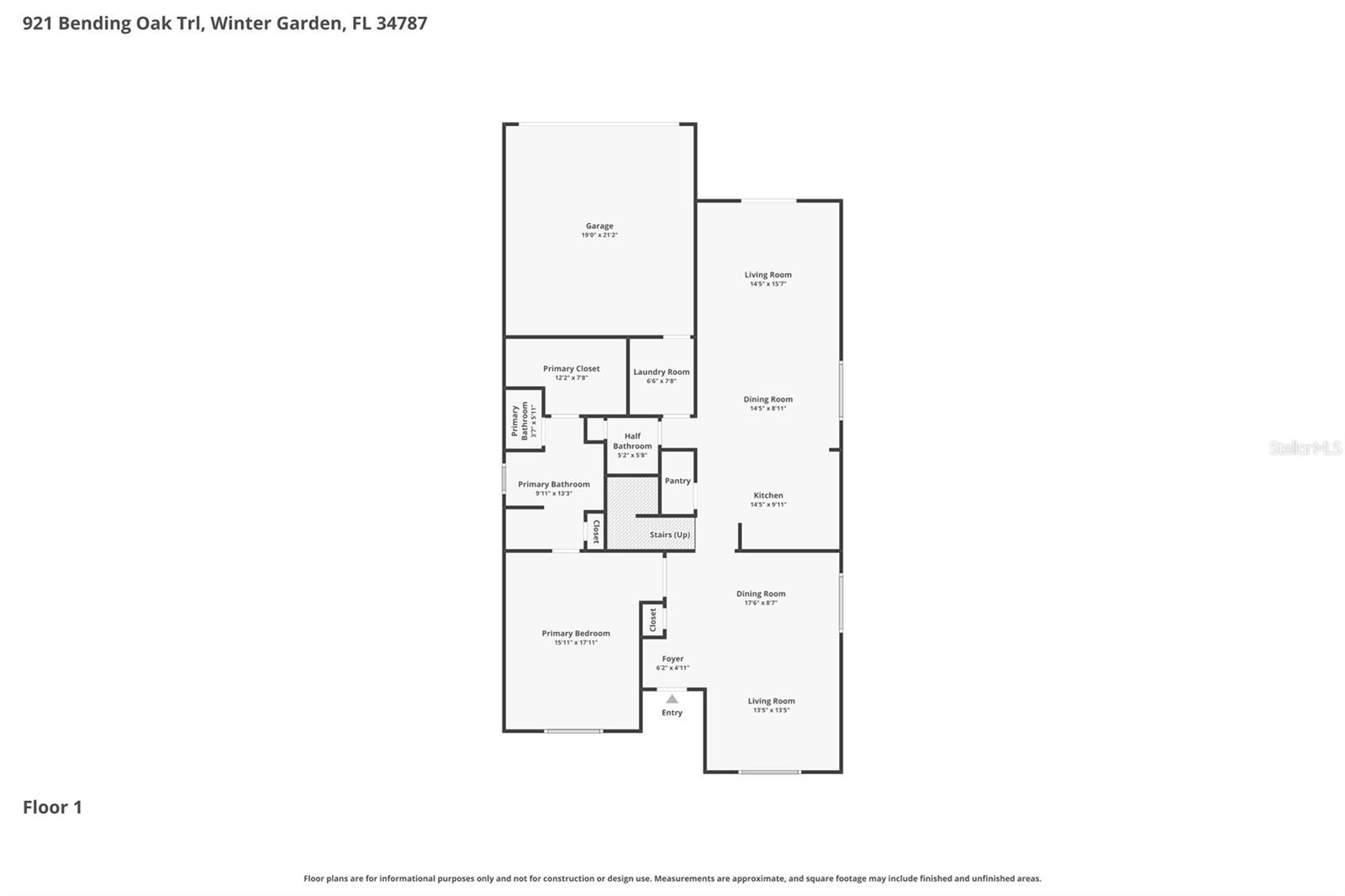 921 BENDING OAK TRL, WINTER GARDEN, FL, 34787