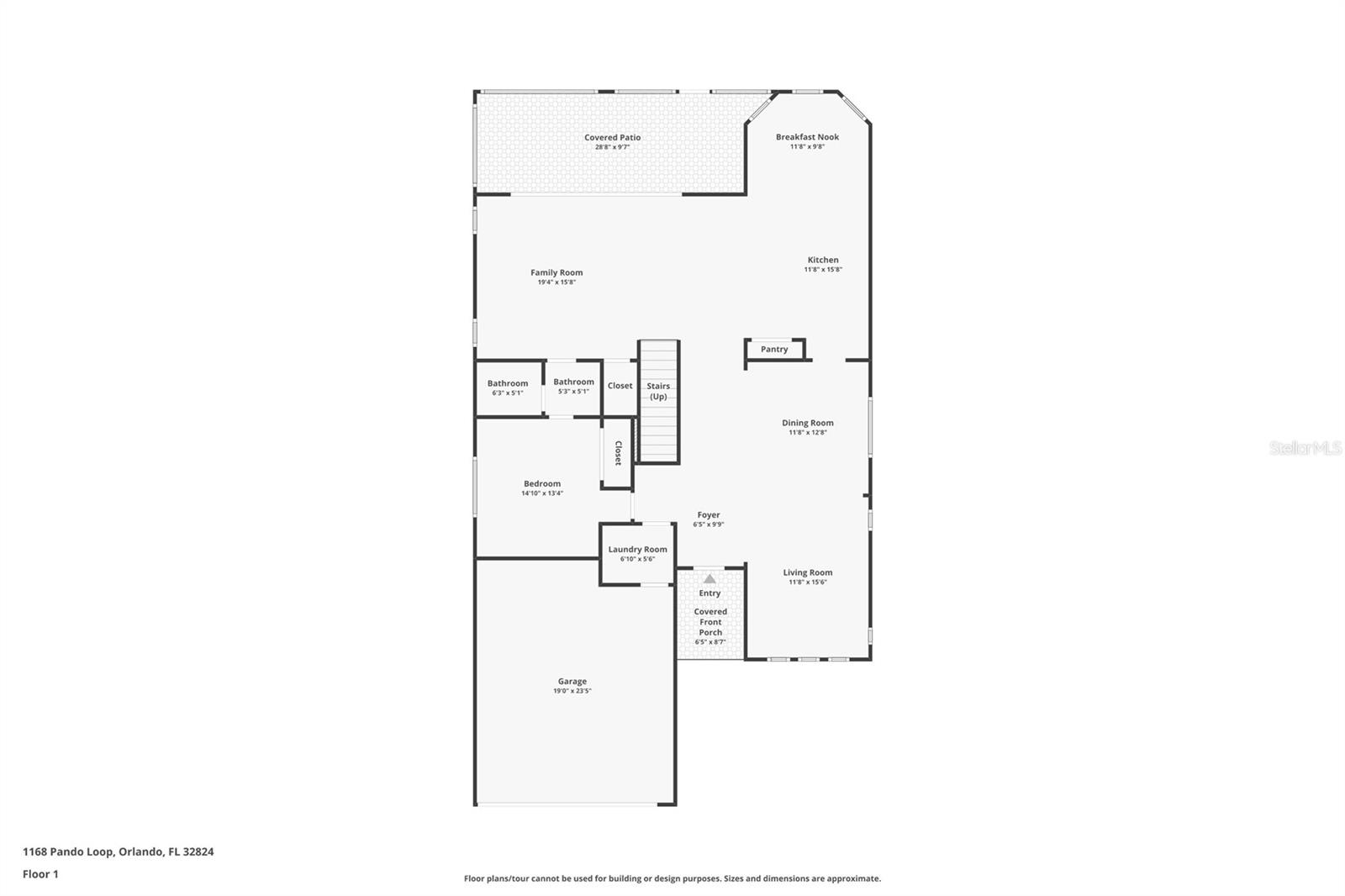 1168 PANDO LOOP, ORLANDO, FL, 32824