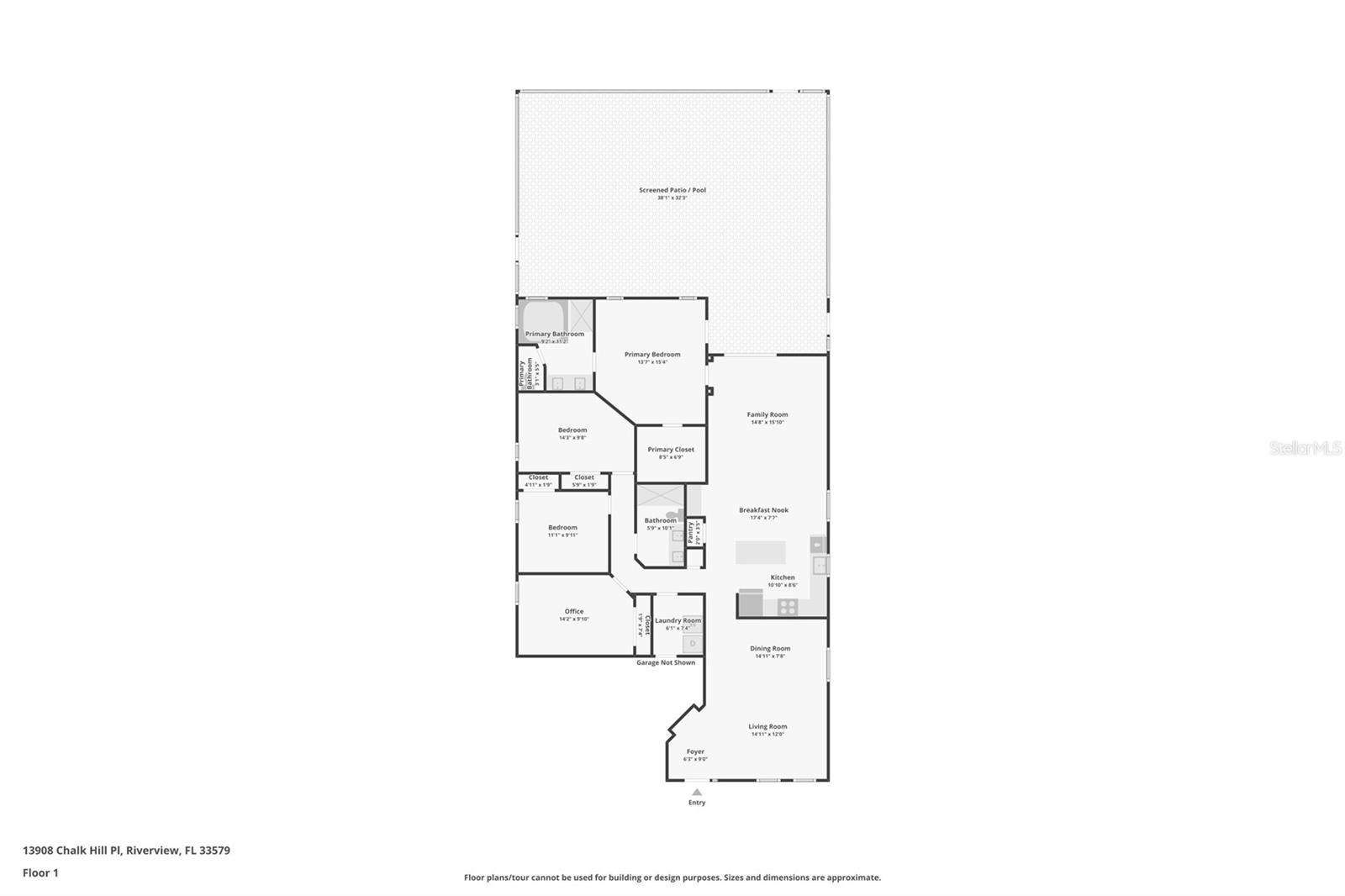 13908 CHALK HILL PL, RIVERVIEW, FL, 33579
