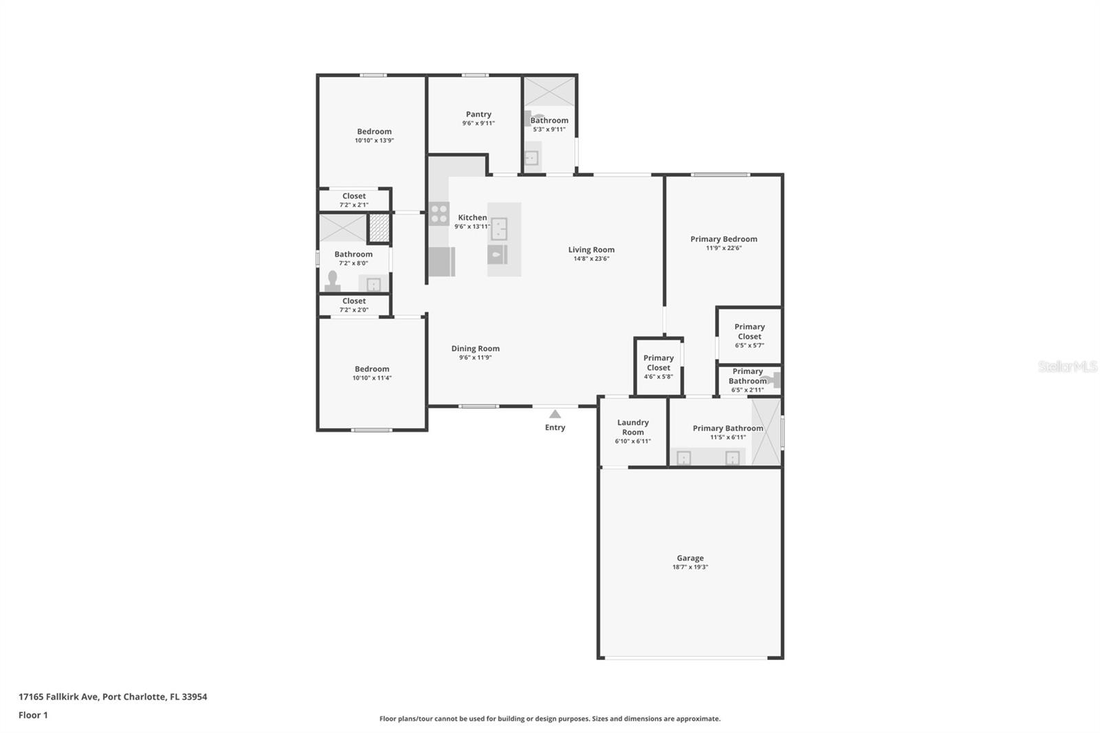 17165 FALLKIRK AVE, PORT CHARLOTTE, FL, 33954