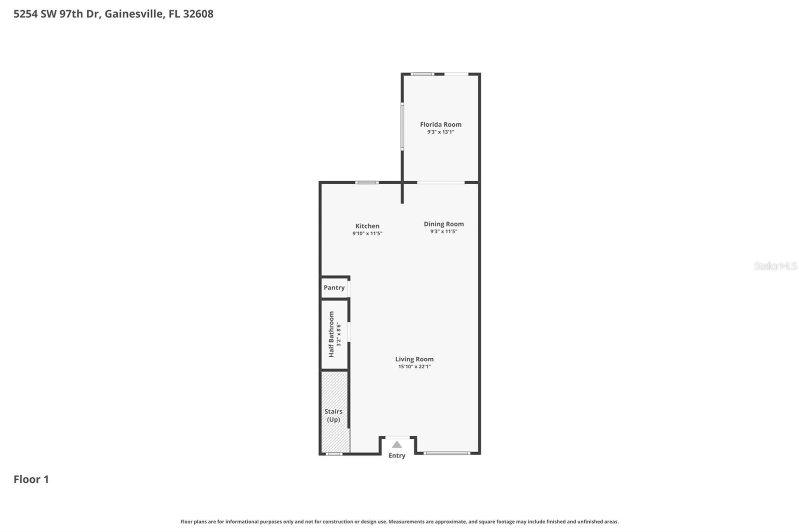 5254 SW 97TH DR, GAINESVILLE, FL, 32608