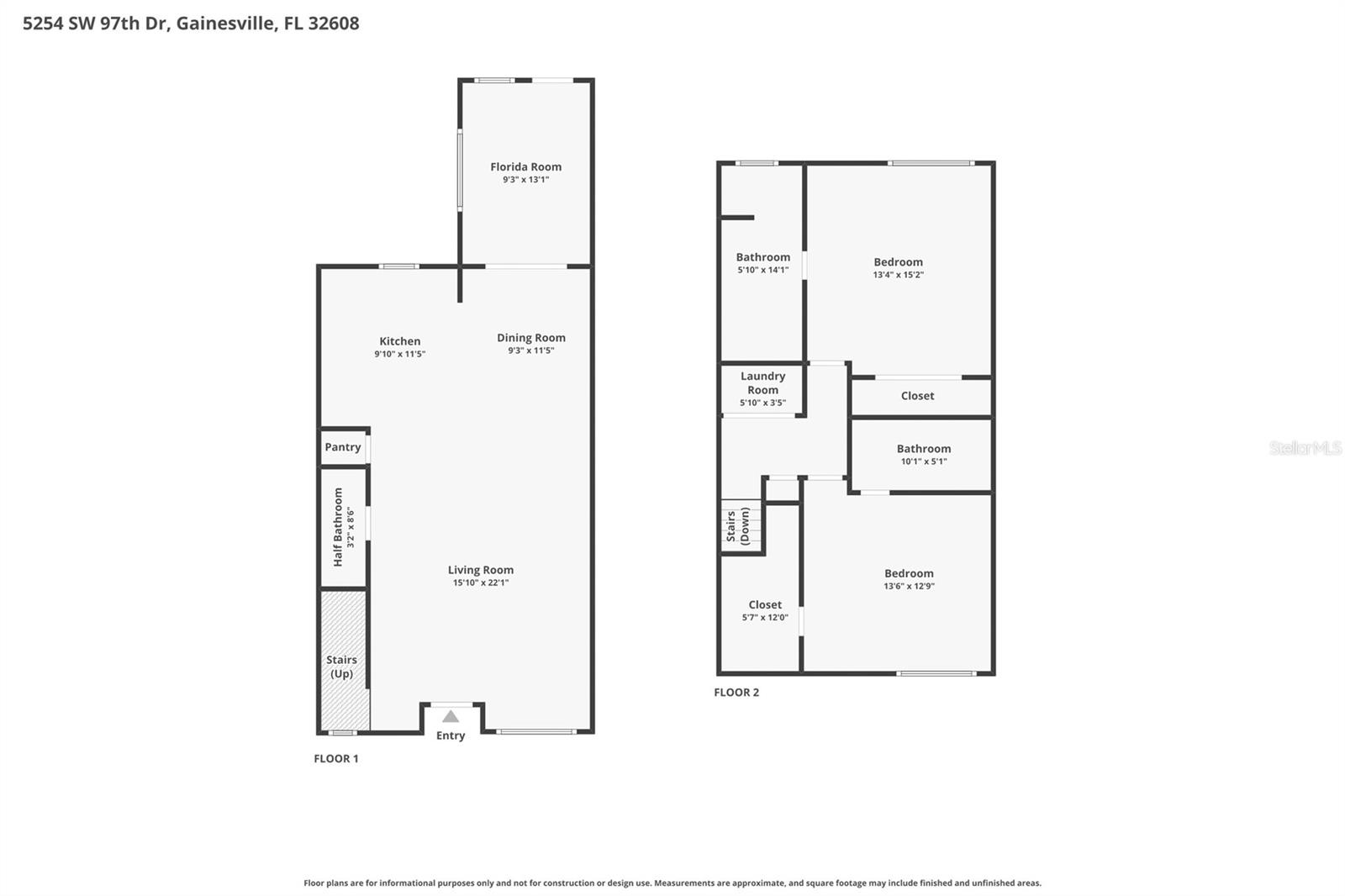 5254 SW 97TH DR, GAINESVILLE, FL, 32608