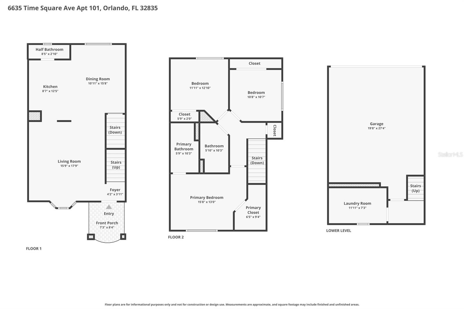 6635 TIME SQUARE AVE #101, ORLANDO, FL, 32835