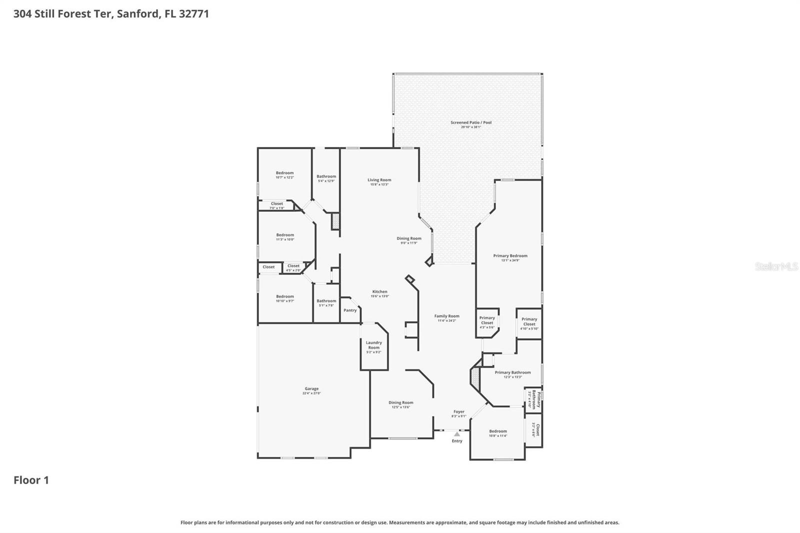 304 STILL FOREST TER, SANFORD, FL, 32771