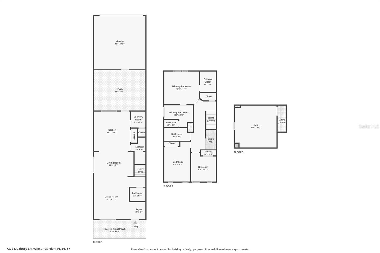 7279 DUXBURY LN, WINTER GARDEN, FL, 34787
