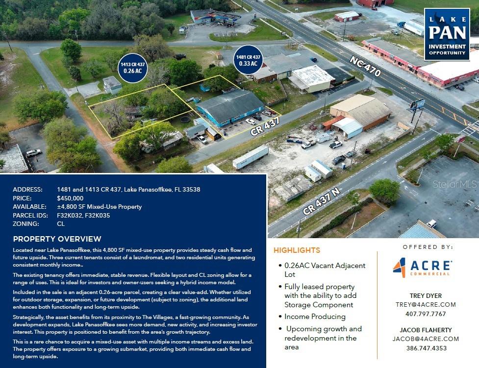 1481 CR 437, LAKE PANASOFFKEE, FL, 33538