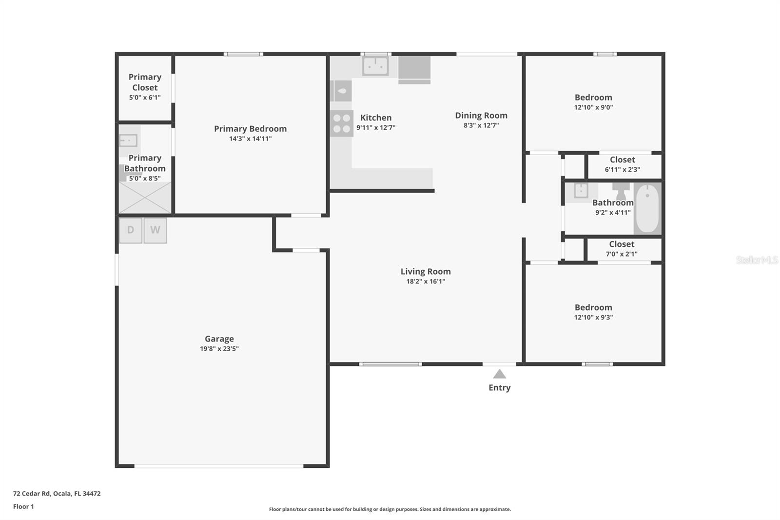 72 CEDAR RD, OCALA, FL, 34472