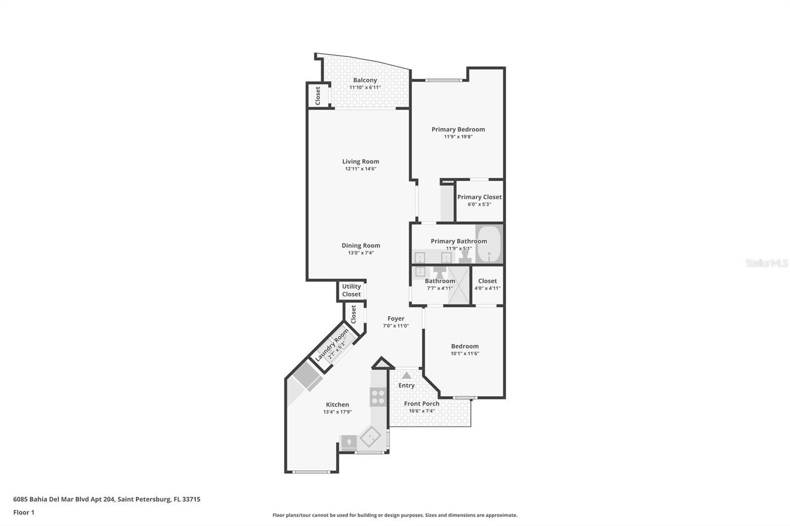 6085 BAHIA DEL MAR BLVD #204, ST PETERSBURG, FL, 33715