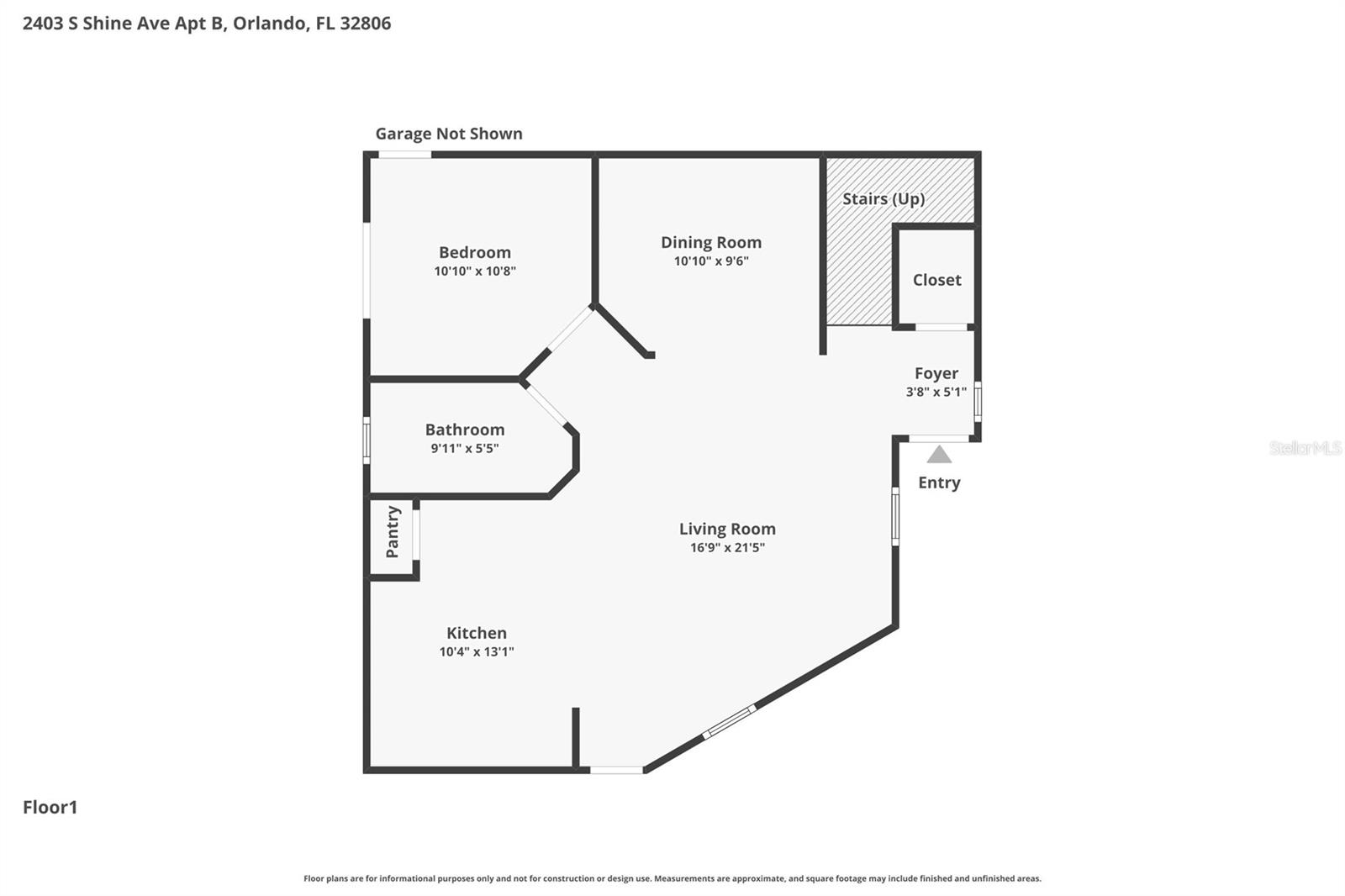 2403 S SHINE AVE #B, ORLANDO, FL, 32806