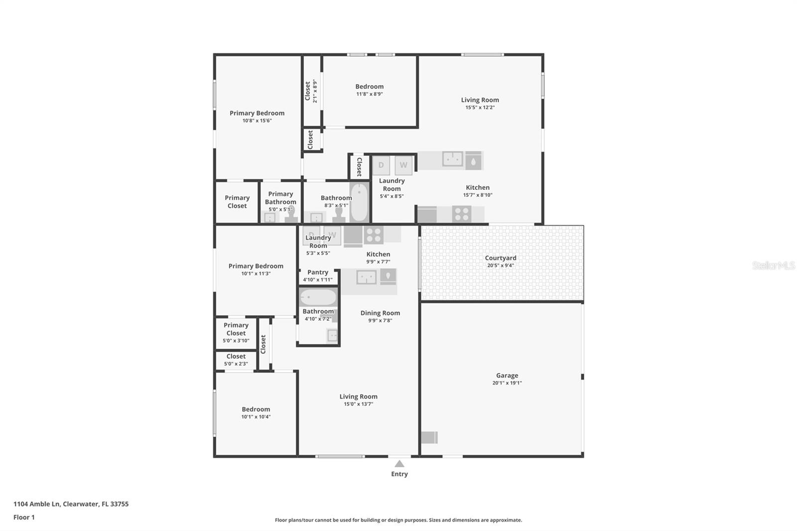 1104/1106 AMBLE LN, CLEARWATER, FL, 33755