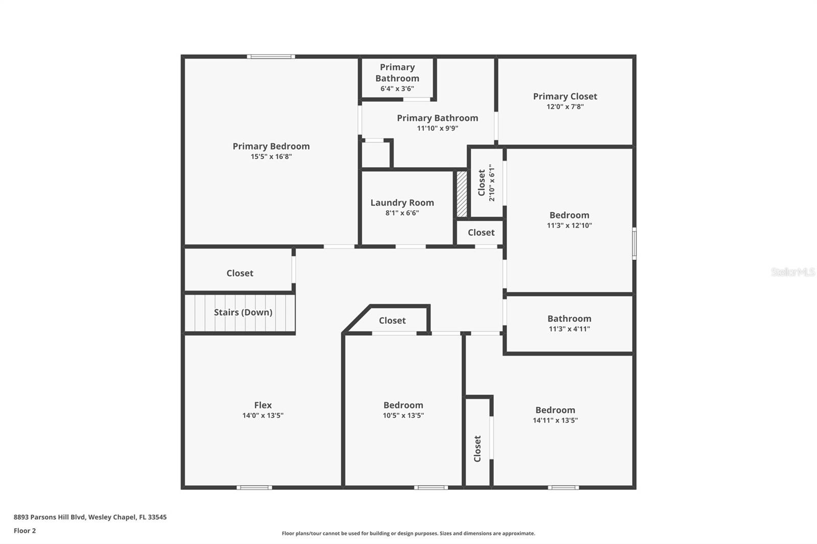 8893 PARSONS HILL BLVD, WESLEY CHAPEL, FL, 33545