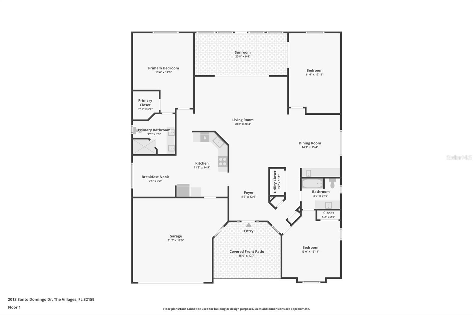 2013 SANTO DOMINGO DR, THE VILLAGES, FL, 32159