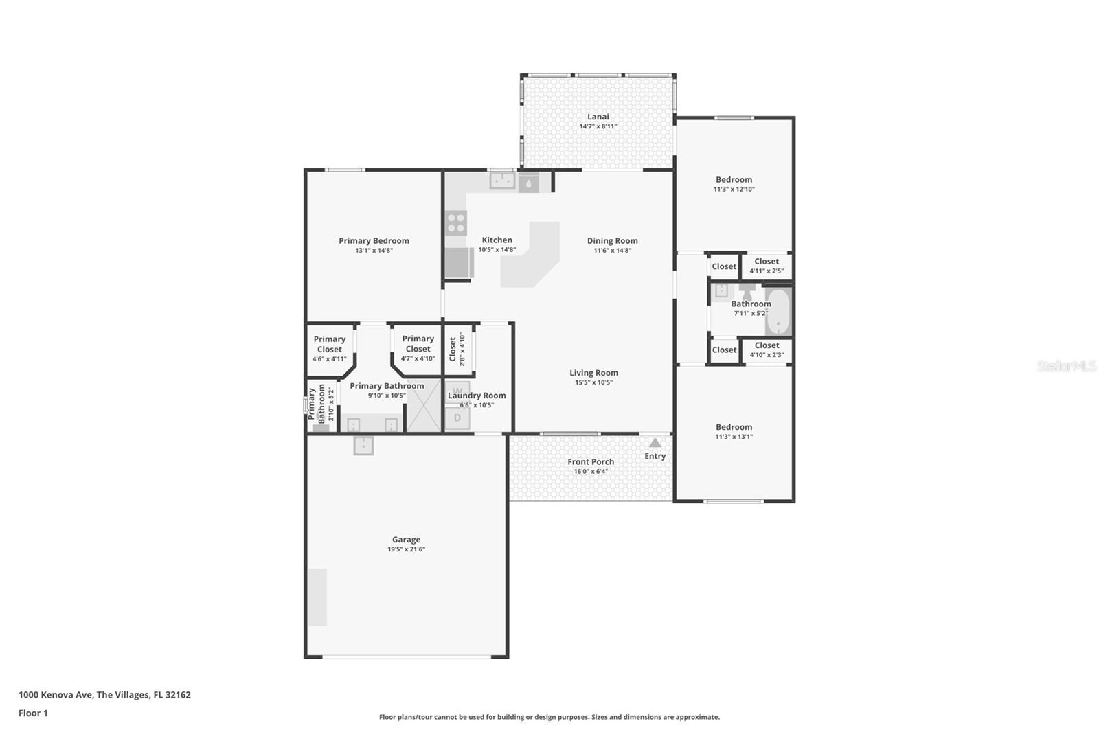 1000 KENOVA AVE, THE VILLAGES, FL, 32162