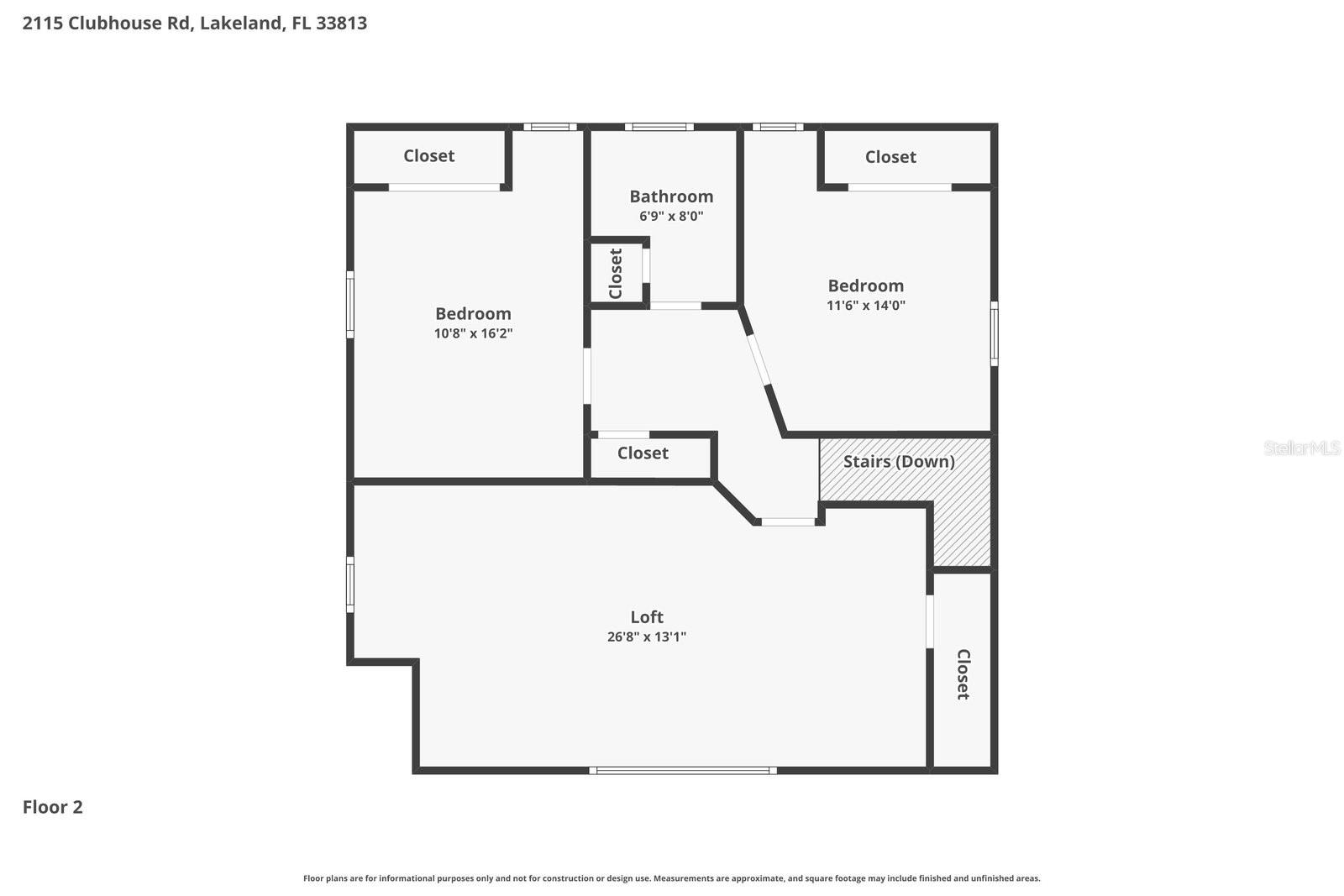 2115 CLUBHOUSE RD, LAKELAND, FL, 33813