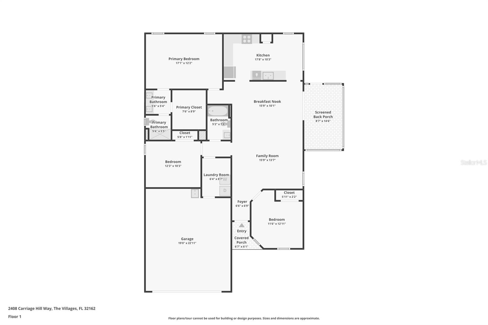 2408 CARRIAGE HILL WAY, THE VILLAGES, FL, 32162