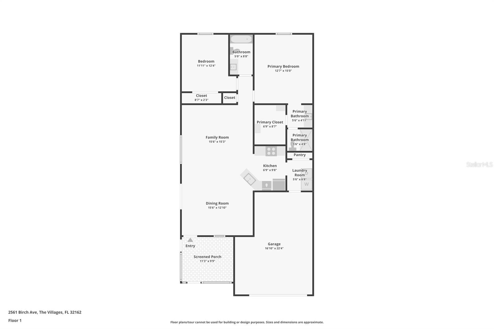 2561 BIRCH AVE, THE VILLAGES, FL, 32162