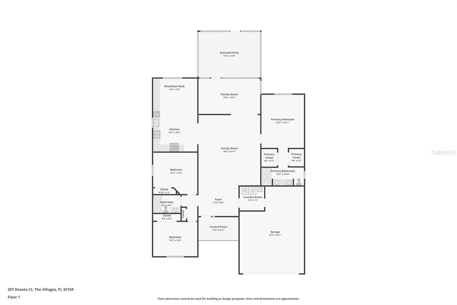 207 DESOTA CT, THE VILLAGES, FL, 32159