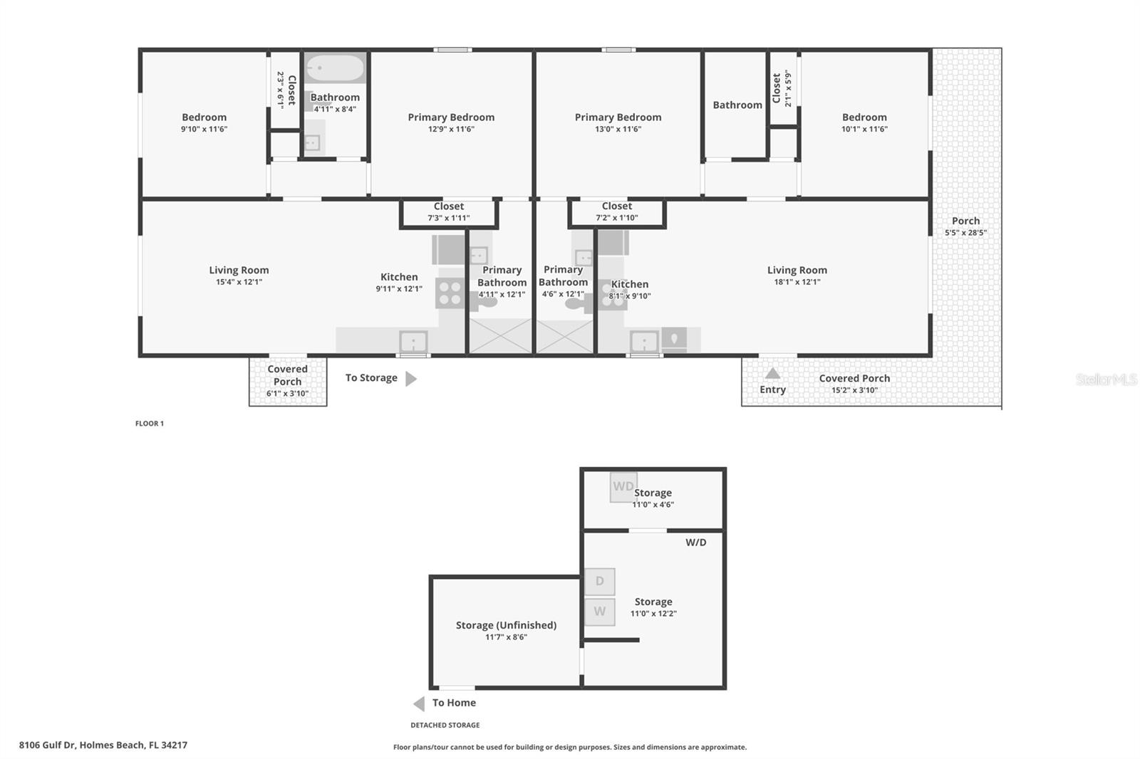 8106 GULF DR, HOLMES BEACH, FL, 34217