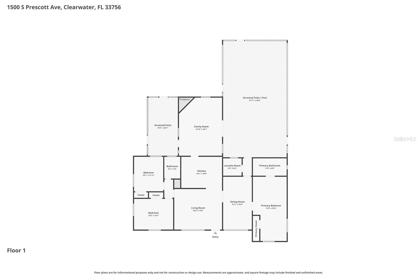 1500 S PRESCOTT AVE, CLEARWATER, FL, 33756
