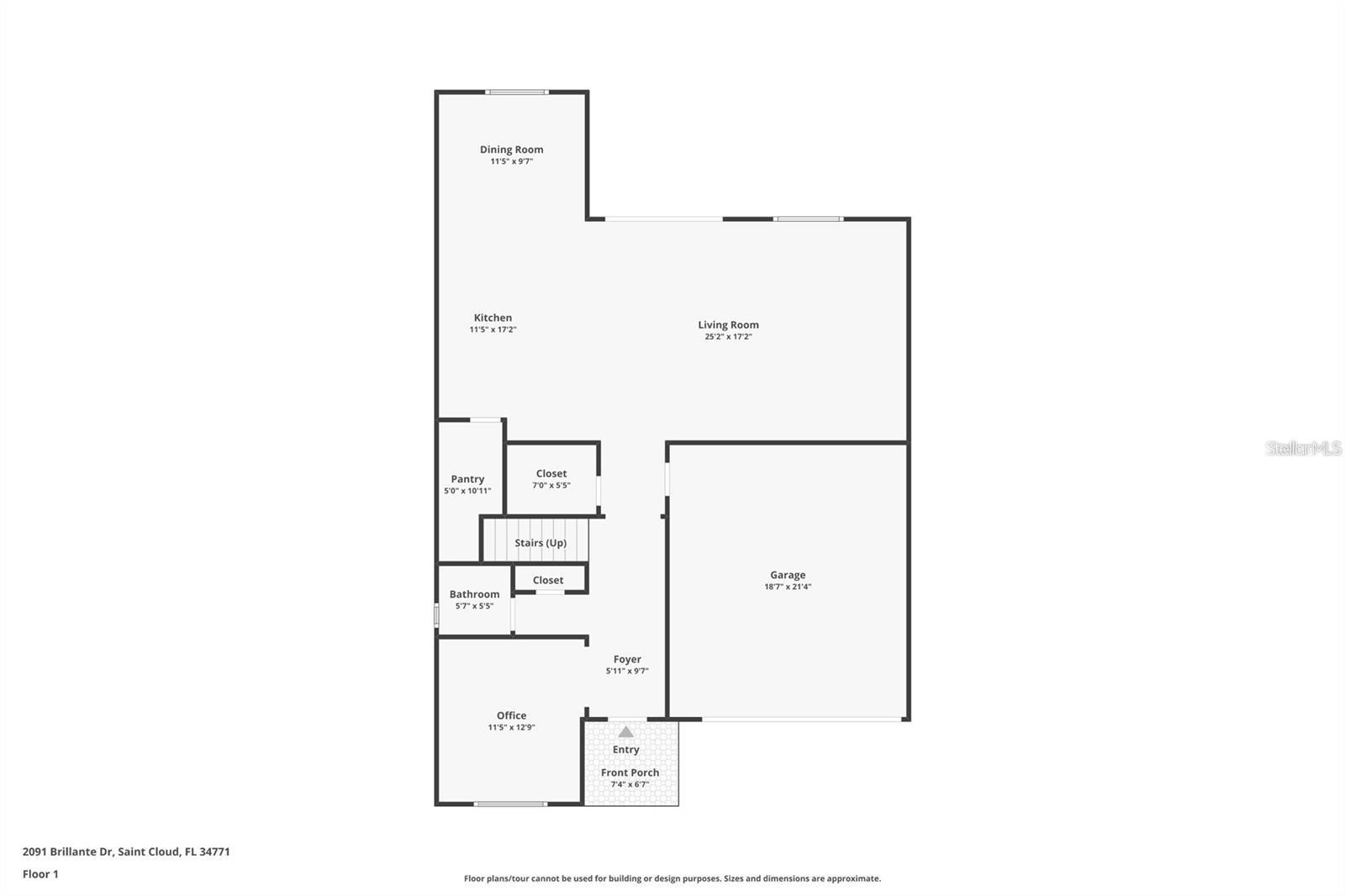 2091 BRILLANTE DR, ST CLOUD, FL, 34771