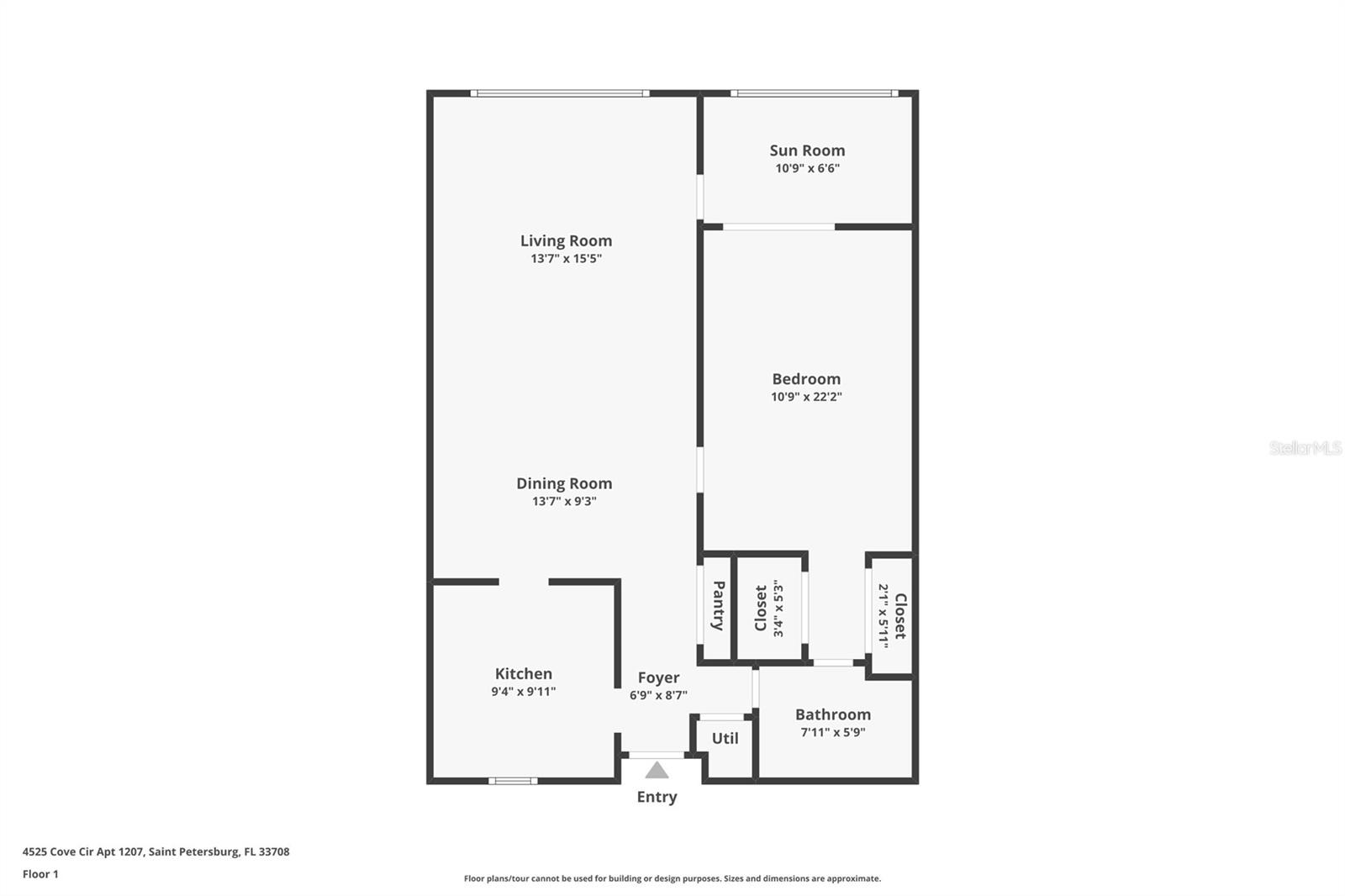 4525 COVE CIR #1207, ST PETERSBURG, FL, 33708