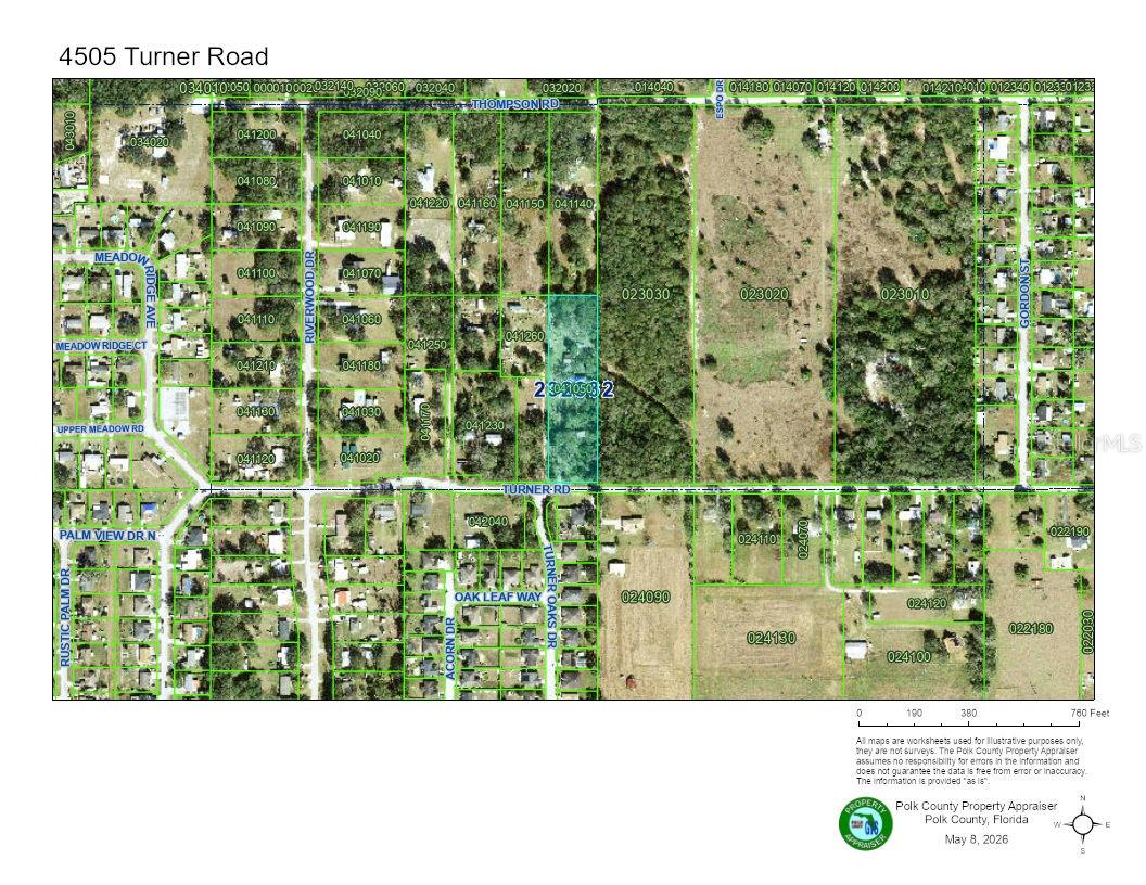 4505 TURNER RD, MULBERRY, FL, 33860