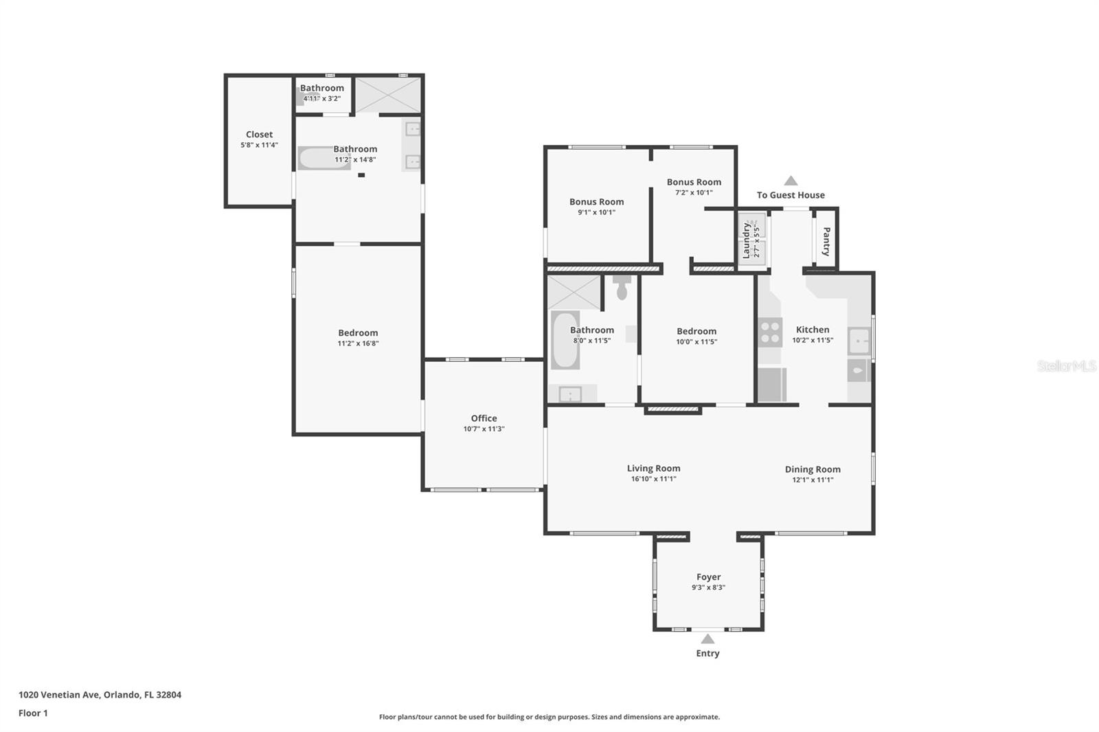 1020 VENETIAN AVE, ORLANDO, FL, 32804