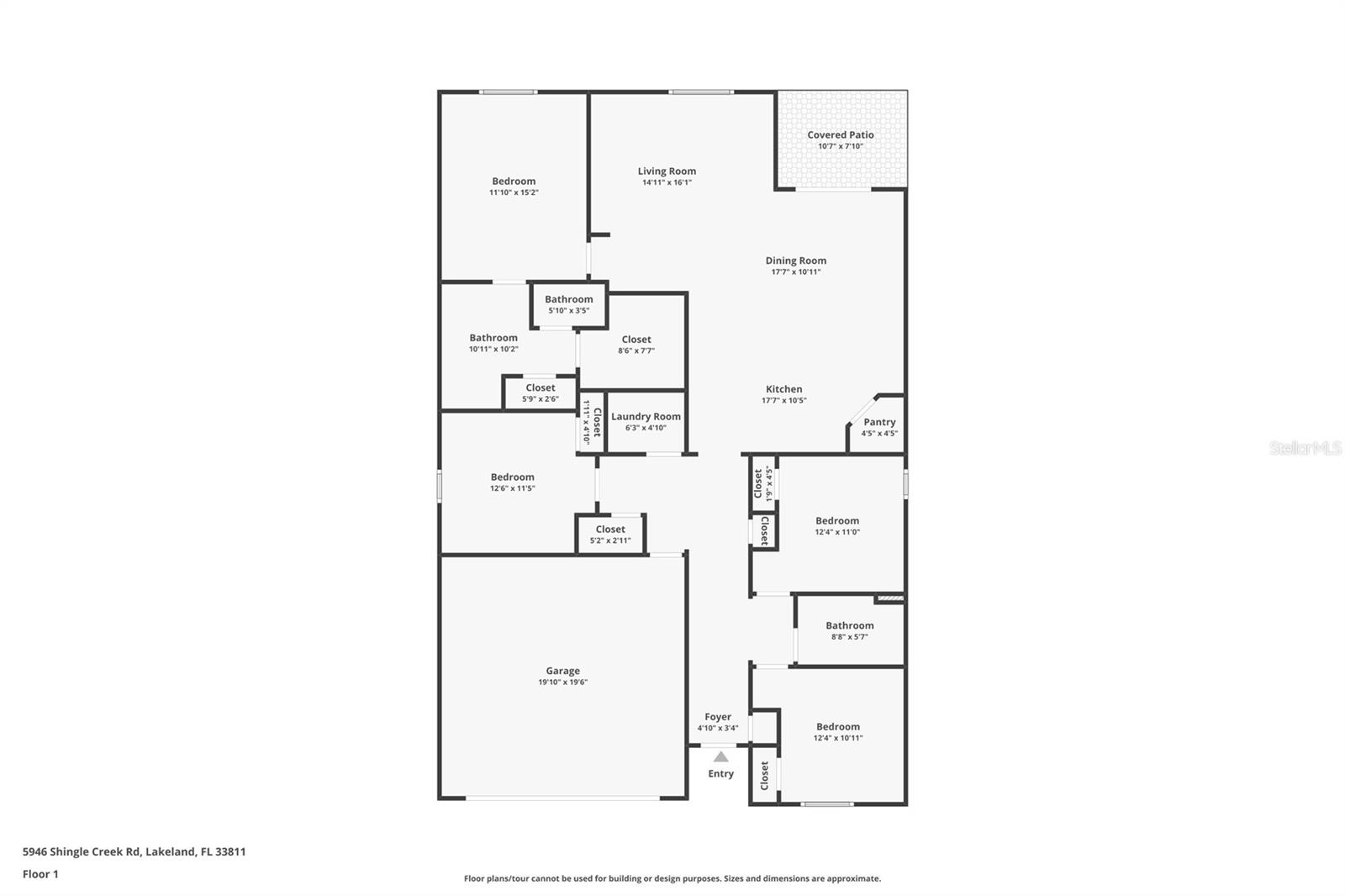 5946 SHINGLE CREEK RD, LAKELAND, FL, 33811