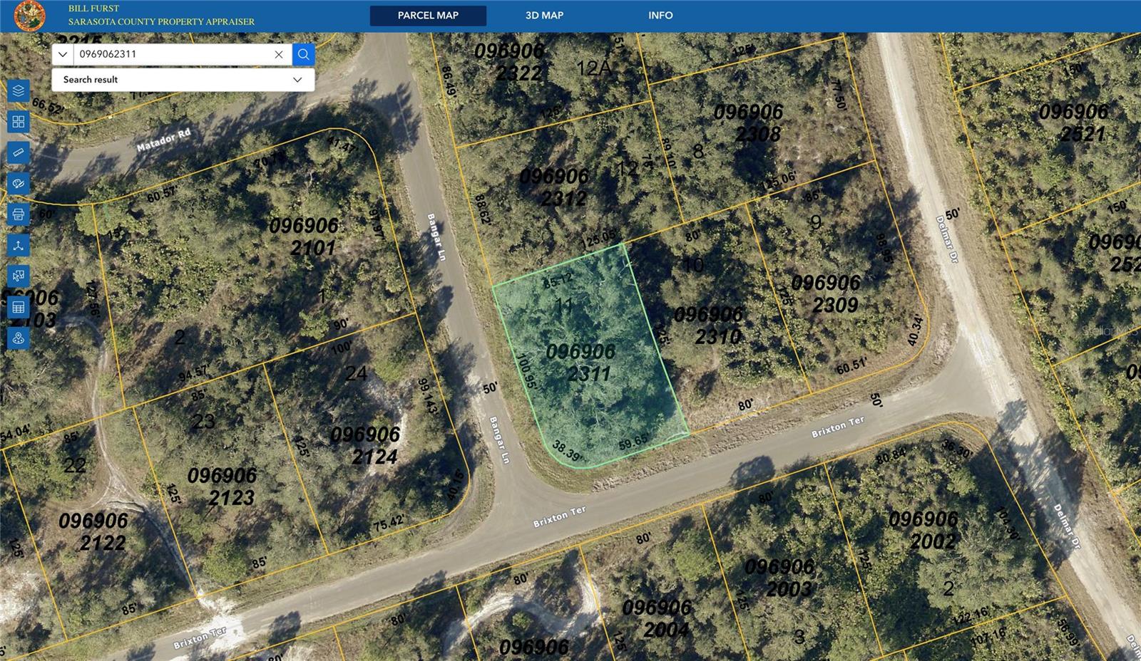 Lot 11 BRIXTON TER, NORTH PORT, FL, 34291