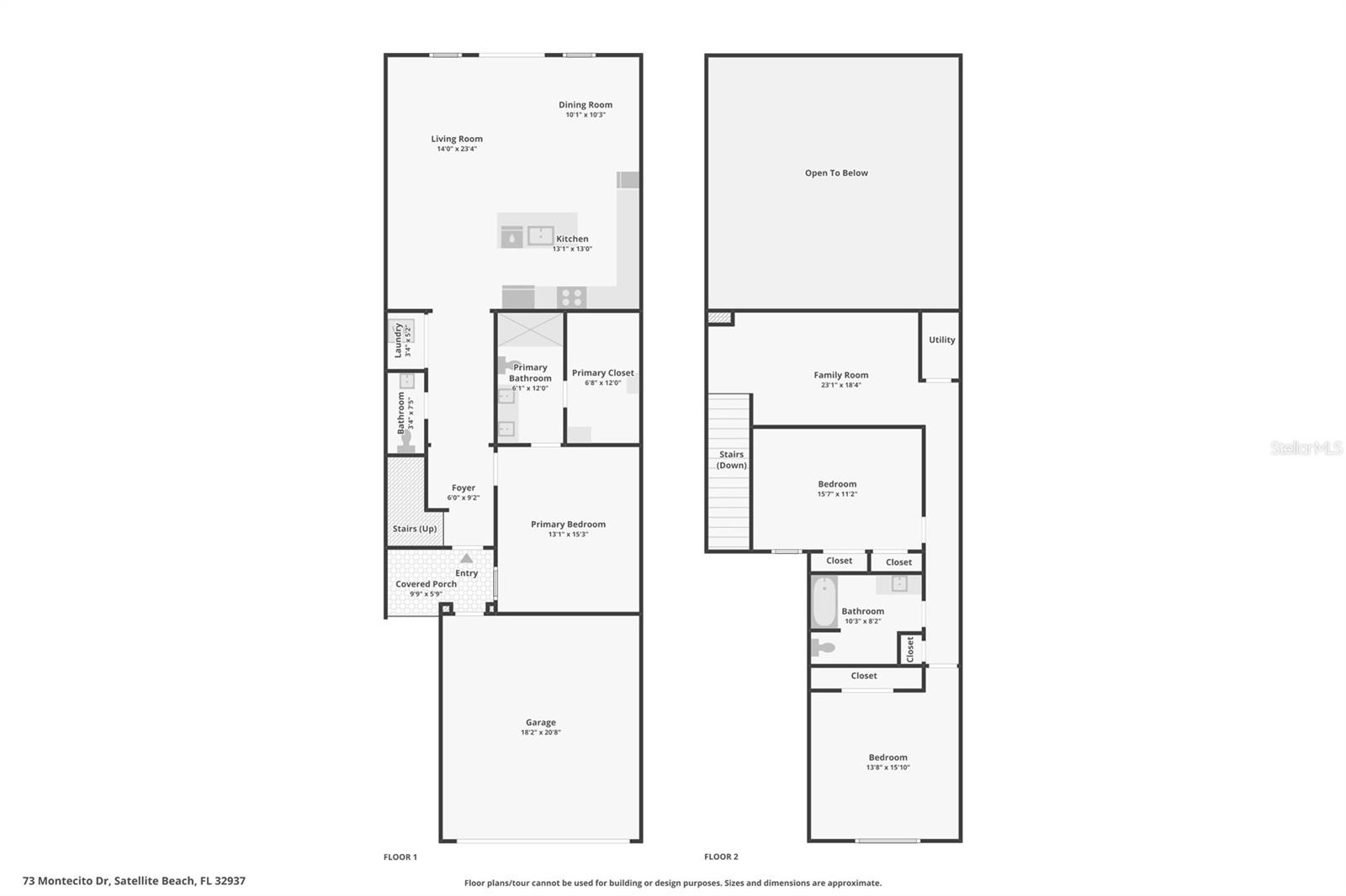 73 MONTECITO DR, SATELLITE BEACH, FL, 32937