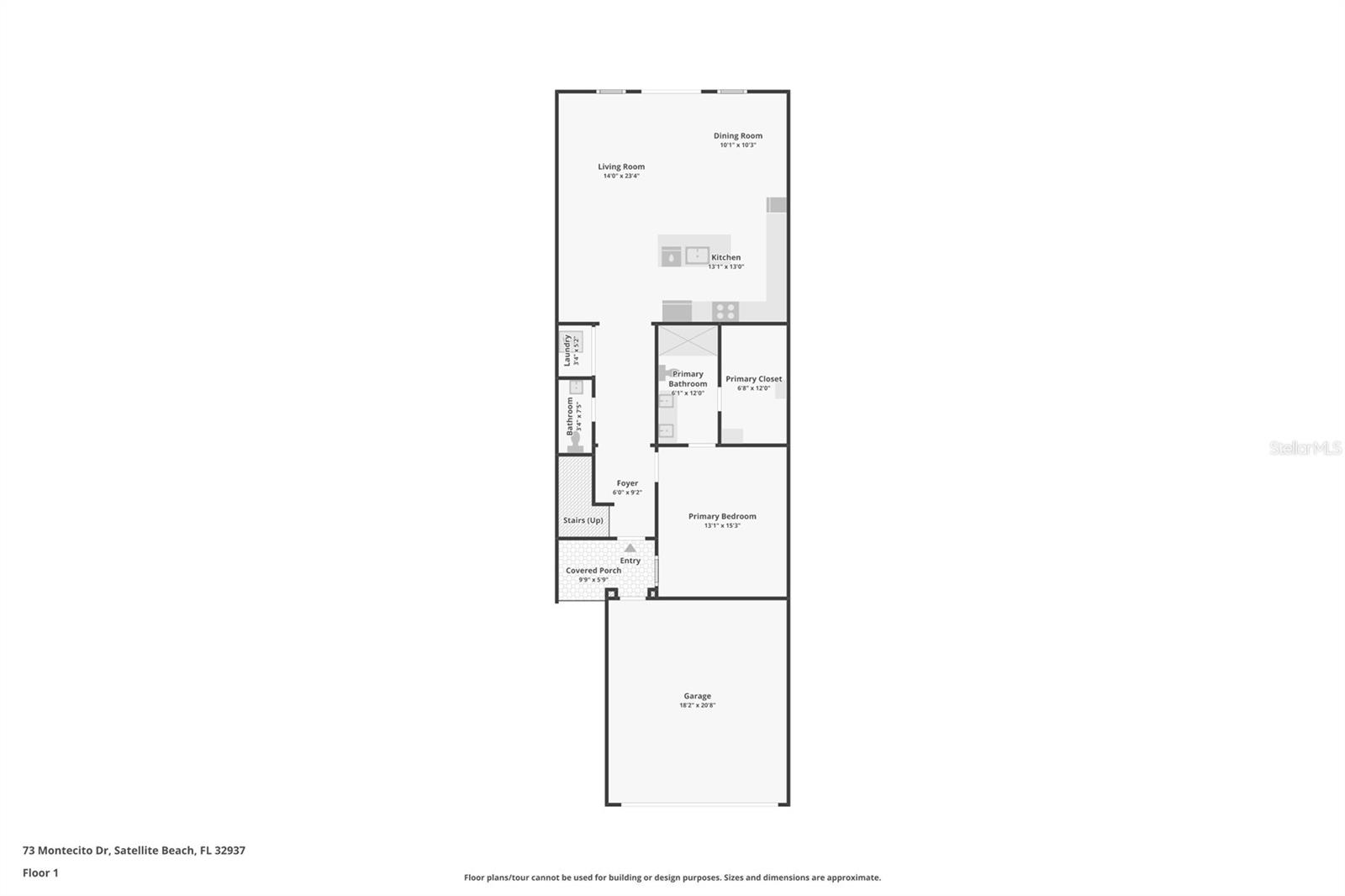 73 MONTECITO DR, SATELLITE BEACH, FL, 32937