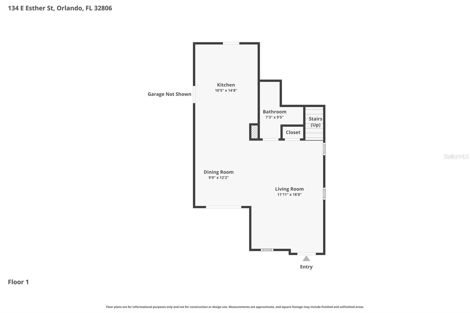 136 E ESTHER ST #B, ORLANDO, FL, 32806