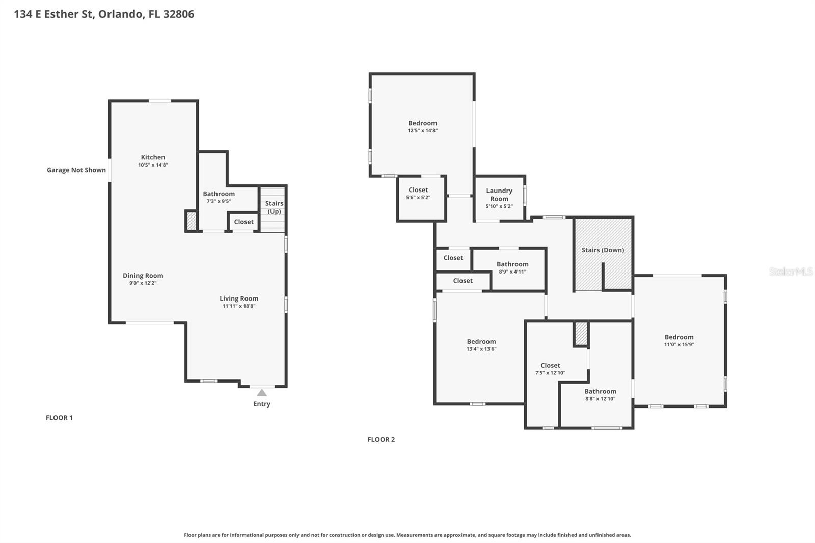 136 E ESTHER ST #B, ORLANDO, FL, 32806
