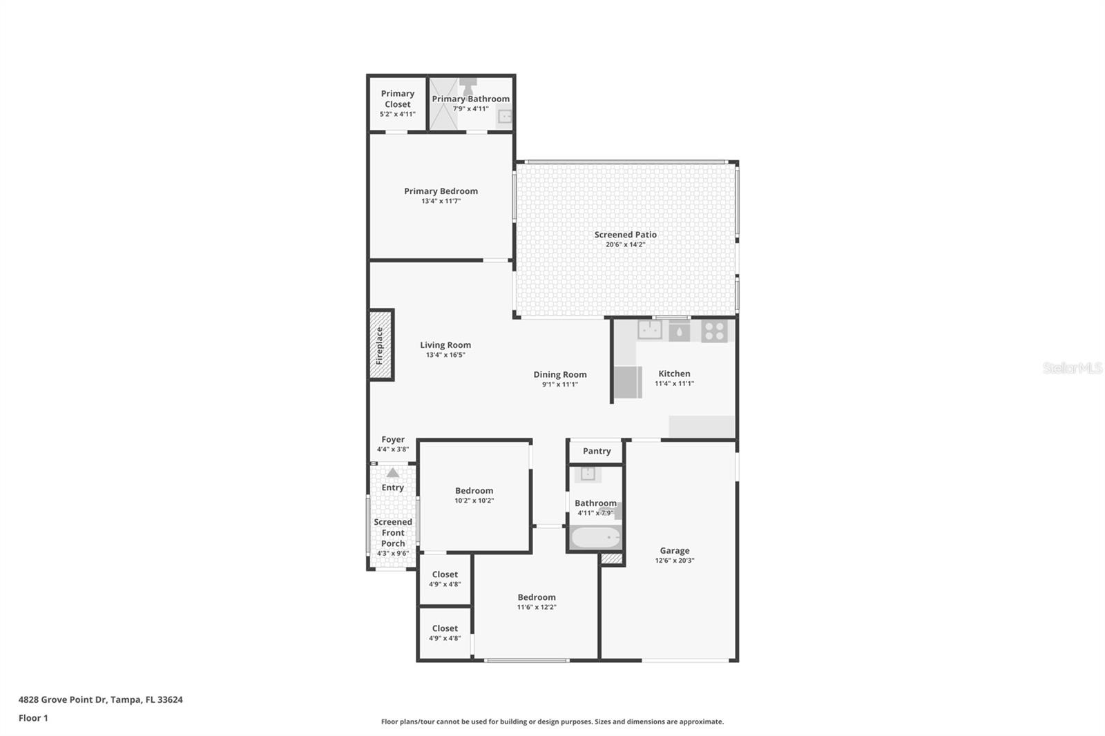 4828 GROVE POINT DR, TAMPA, FL, 33624