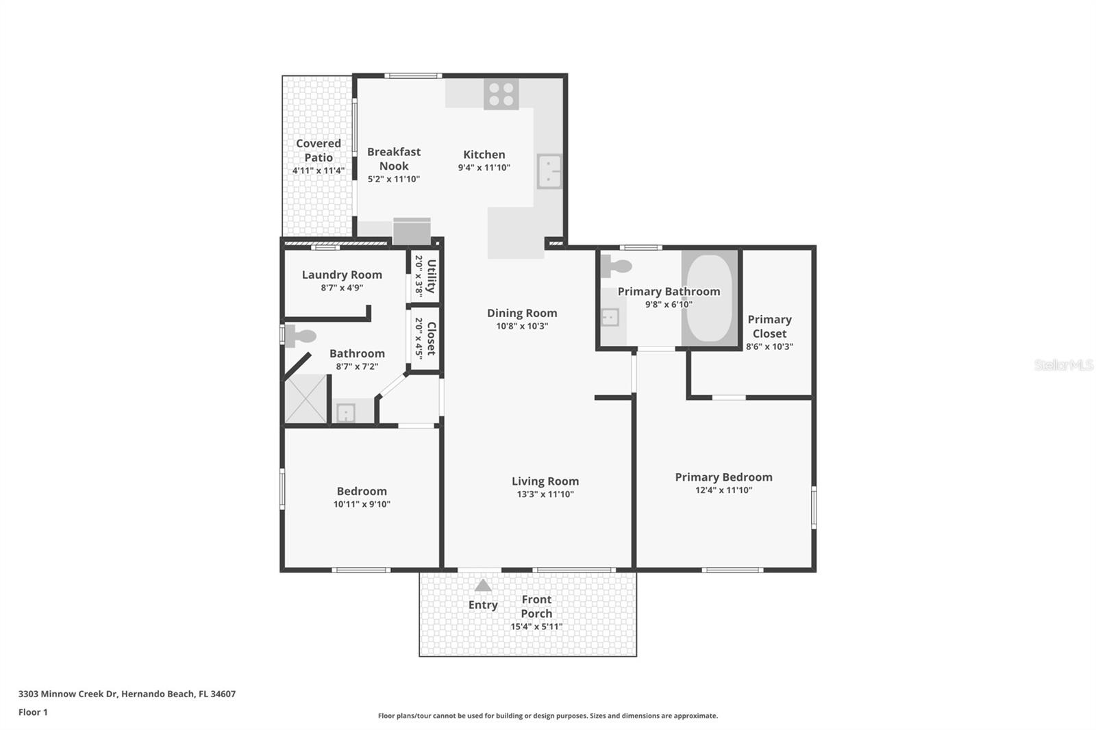 3303 MINNOW CREEK DR, HERNANDO BEACH, FL, 34607