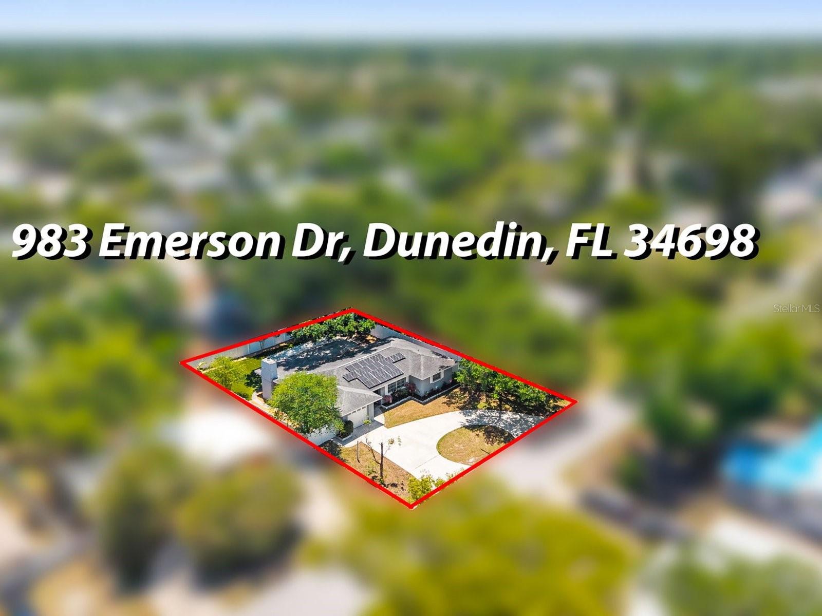 983 EMERSON DR, DUNEDIN, FL, 34698