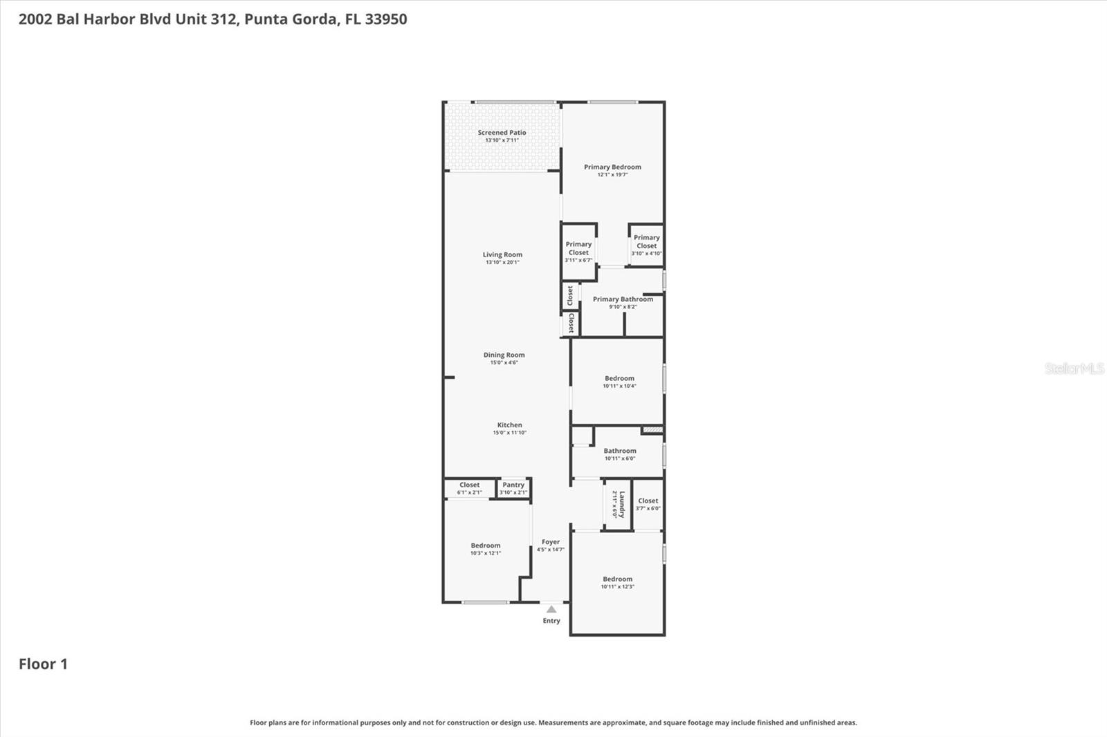 2002 BAL HARBOR BLVD #312, PUNTA GORDA, FL, 33950