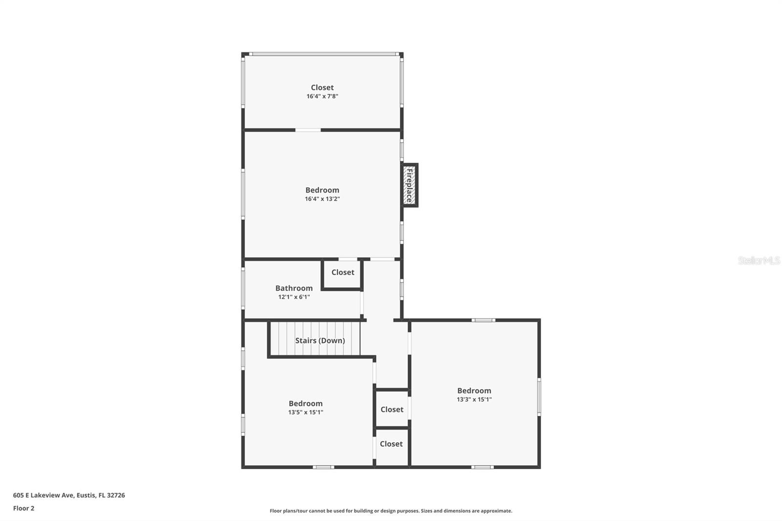 605 E LAKEVIEW AVE, EUSTIS, FL, 32726