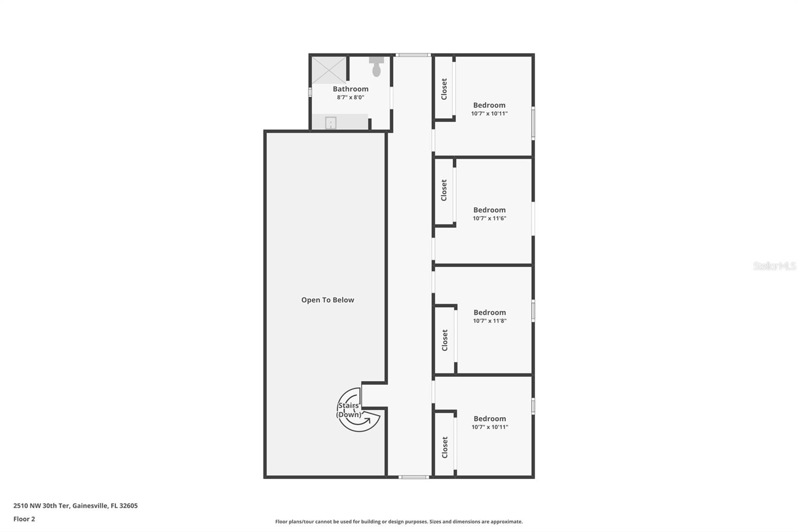 2510 NW 30TH TER, GAINESVILLE, FL, 32605